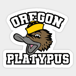 Fightin' Platypi Sticker